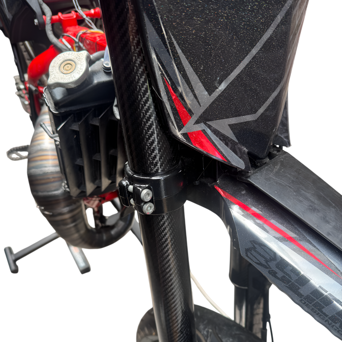 CARBON FRONT FORK COVERS