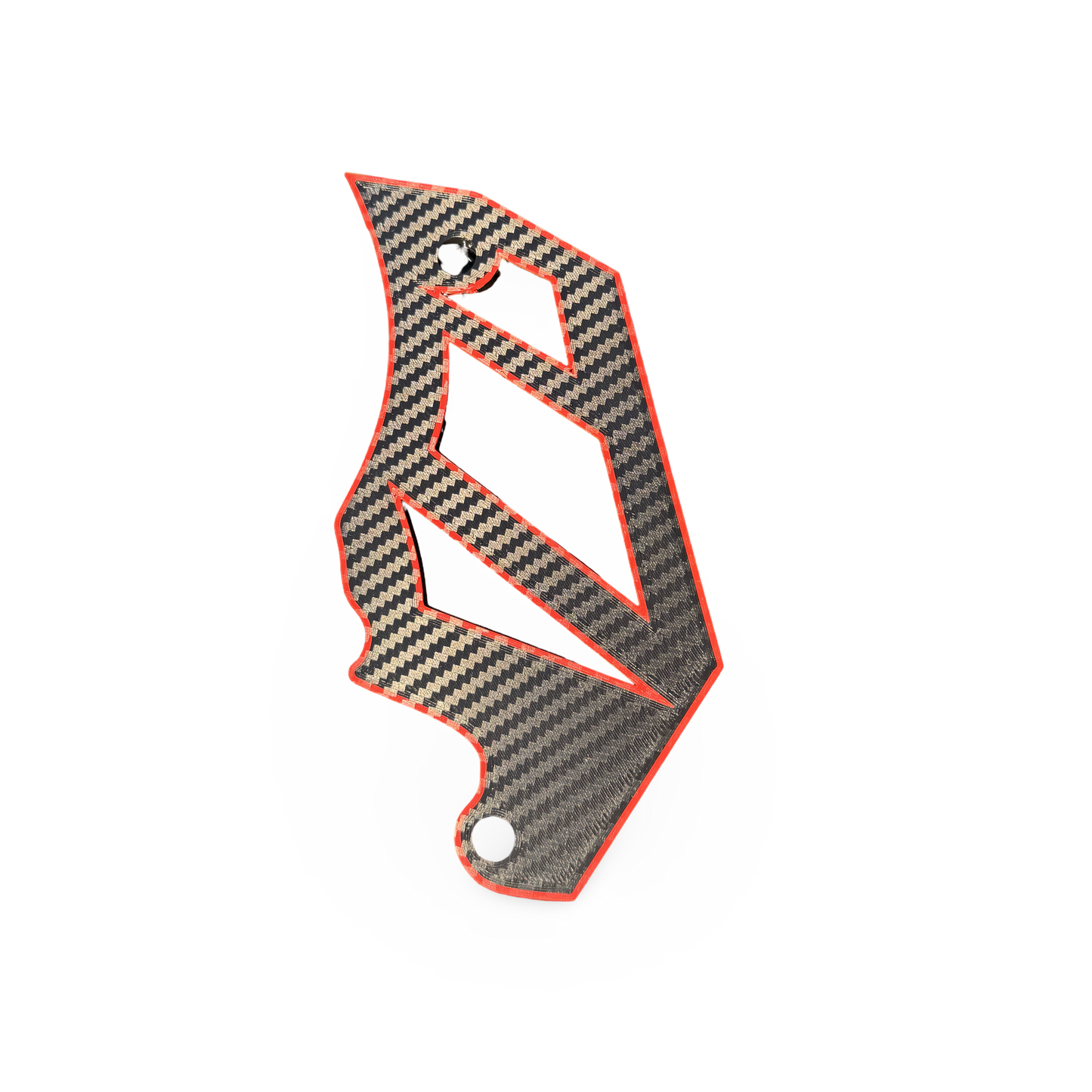 CARBON CUSTOMIZABLE SPROCKET COVER AM6