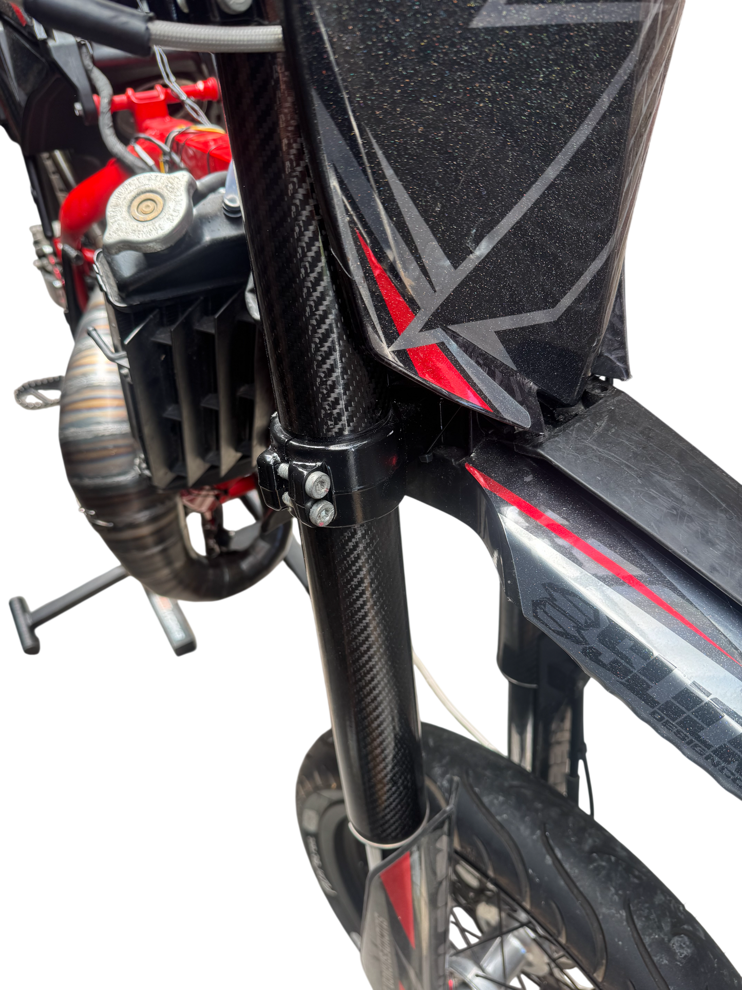 CARBON FRONT FORK COVERS